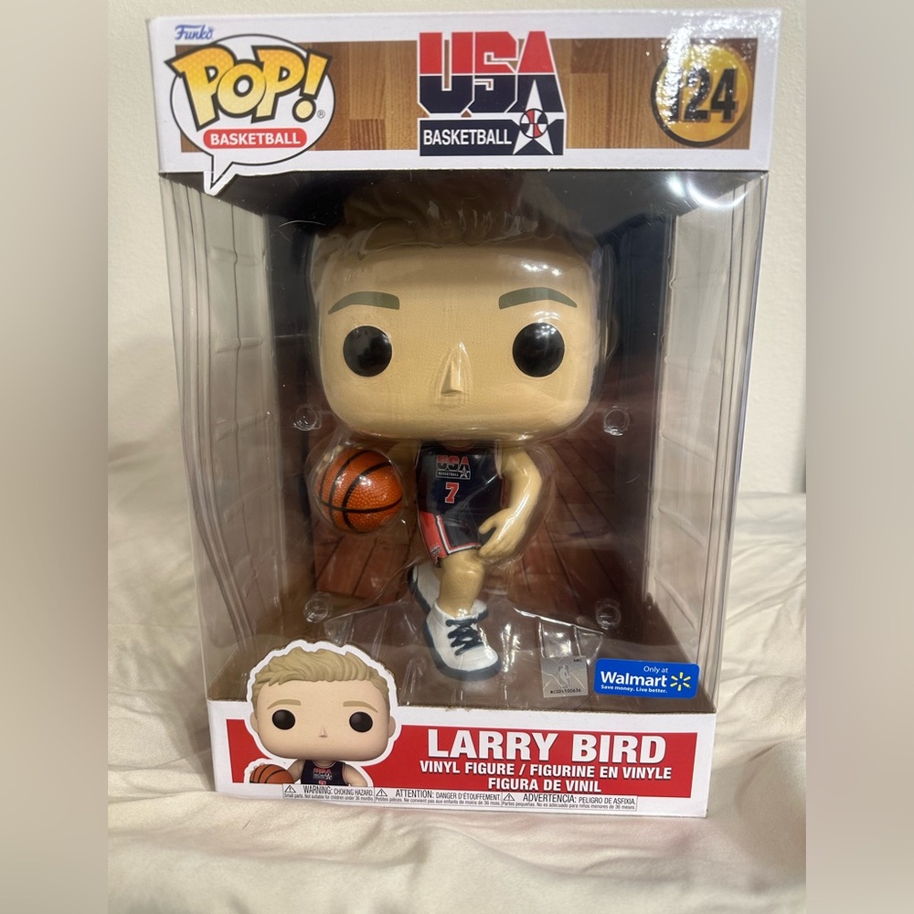 Larry bird 10” Funko pop